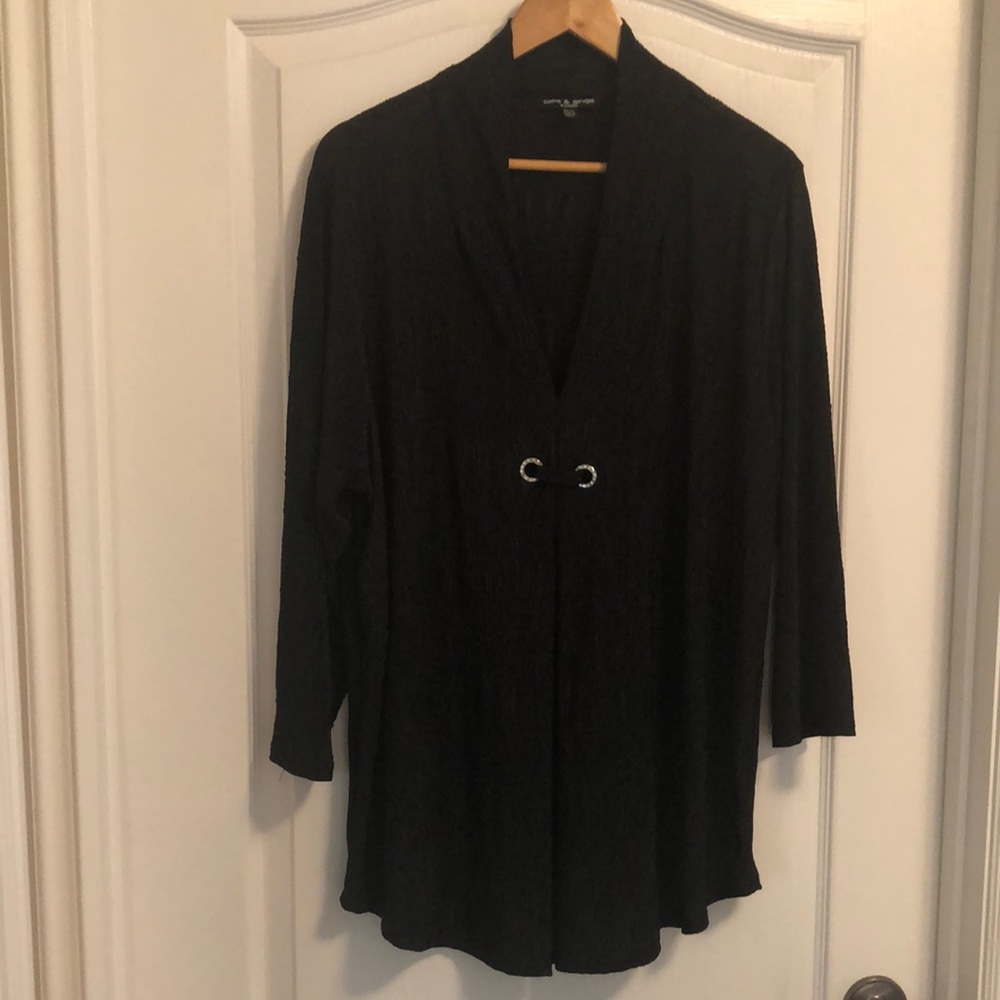 Elegant CABLE & GAUGE Dress-Top